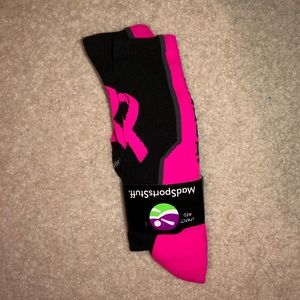 Breast Cancer Knee High Socks